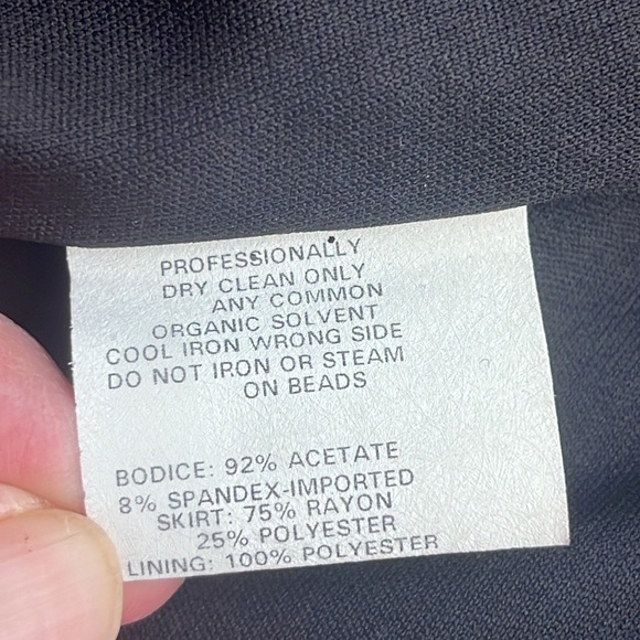 Scott McClintock vintage classy strapless gown 8 - Picture 8 of 12